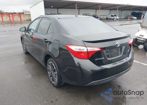 2014 Toyota Corolla S Plus from USA, damaged, VIN 2T1BURHE2EC066855